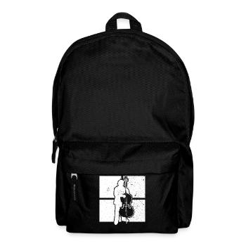 Double bass Double bass player Double bass player - Backpack - black - Front