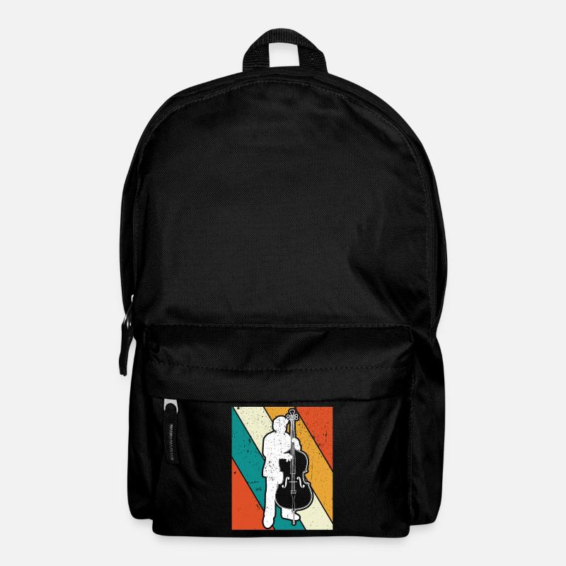 Double bass Double bass player Double bass player - Backpack - black