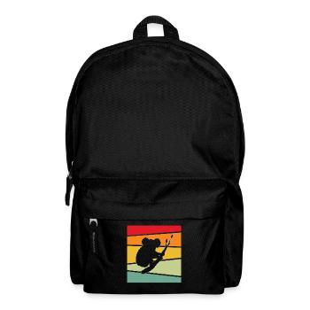 Koala Retro - Backpack - black - Front