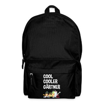 Garten Lustiger Spruch Hobby Gärtner Geschenkidee - Rucksack - Schwarz - Vorne