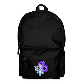 8 ans - 8ème anniversaire avec motif animal - Sac à dos - noir - Devant