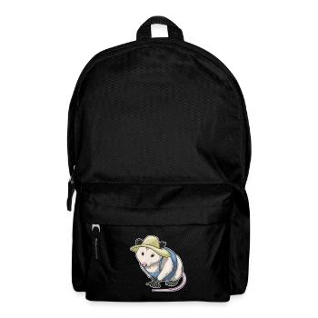 Possum, farmer, farm - Backpack - black - Front
