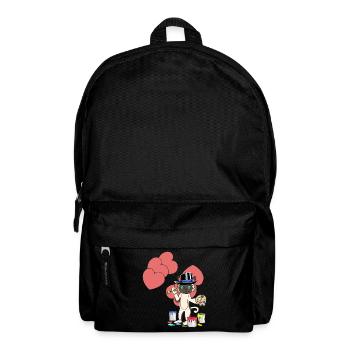 Chat Salutations d’anniversaire Cadeau d’anniversaire Amour - Sac à dos - noir - Devant
