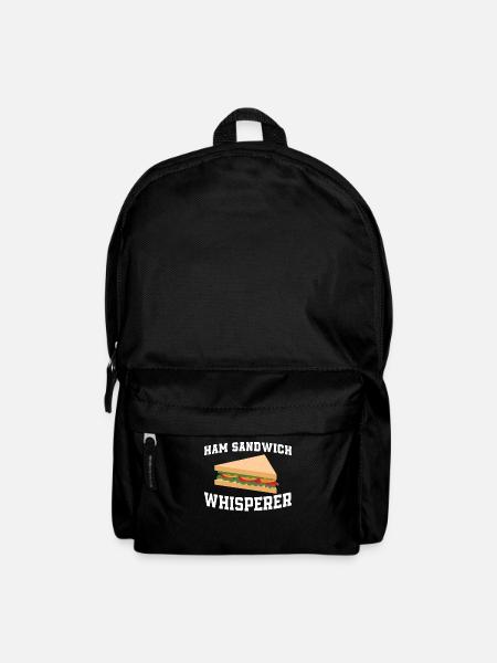 Schinken Sandwich Flüsterer - Rucksack - Schwarz