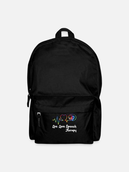 Speech Therapist Therapy Assistant - Rucksack - Schwarz