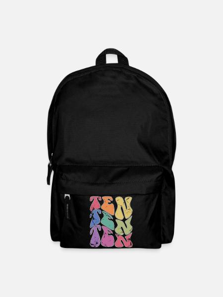 Rétro 10 ans 10e anniversaire Enfants Garçons Filles - Sac à dos - noir