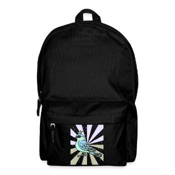 Wildlife Fantasy Bird Christmas Gift Child - Backpack - black - Front