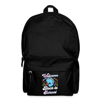 Welcome Back to School Back to School Teachers - Backpack - black - Front