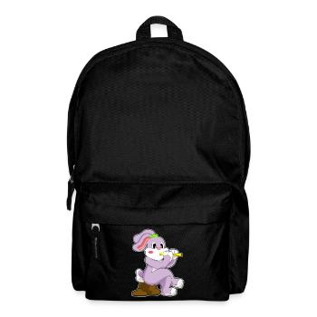 Musique de flûte Bunny Musician - Sac à dos - noir - Devant