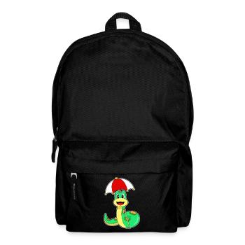 Parapluie serpent - Sac à dos - noir - Devant