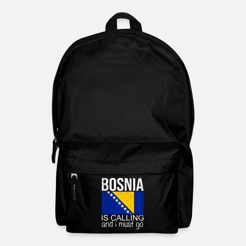 Bosnien Spruch - Rucksack - Schwarz