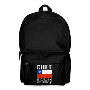 Chile Spruch - Rucksack - Schwarz - Vorne