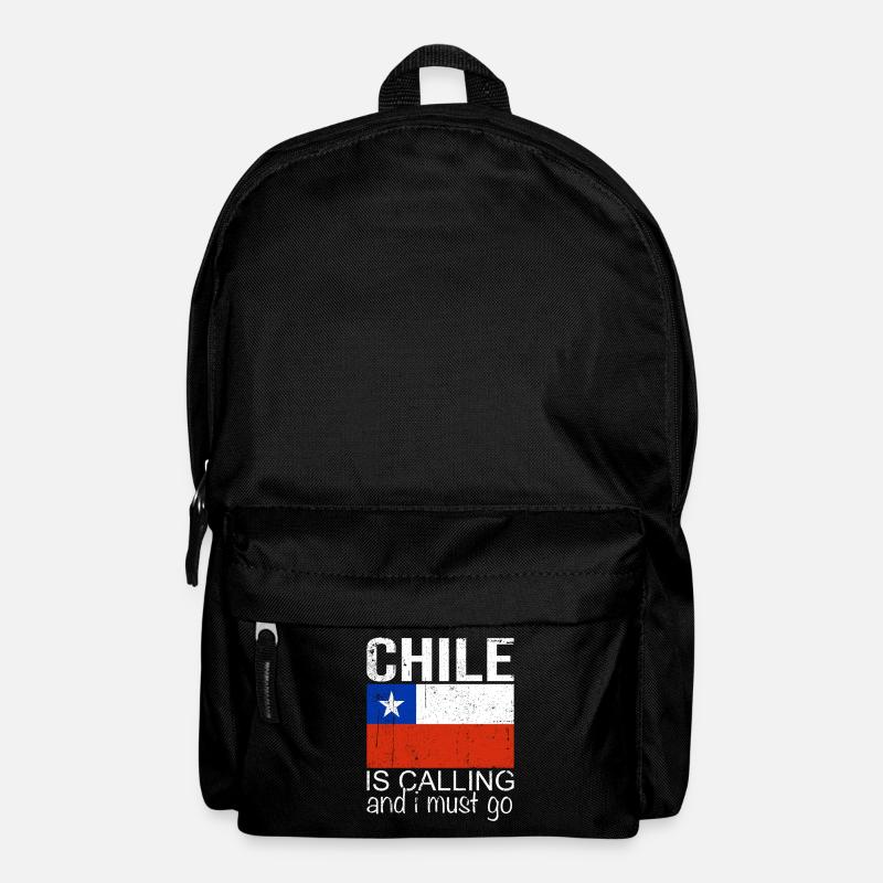 Chile Spruch - Rucksack - Schwarz