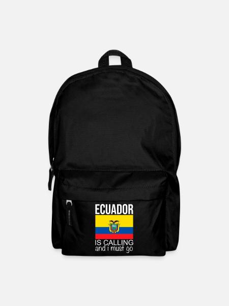 Ecuador Spruch - Rucksack - Schwarz