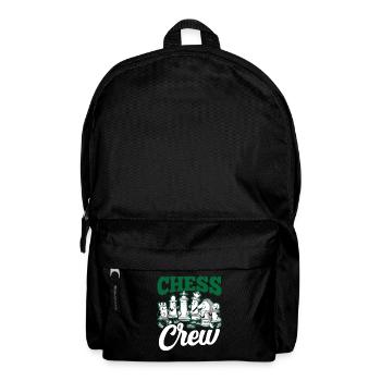 Chess team Team Chess player Chess - Backpack - black - Front