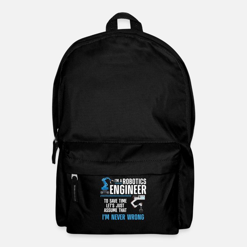 Robot Robotics Engineer I'm A - Rucksack - Schwarz