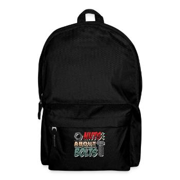 Mechanical Engineering Nuts About Bolts Mechanical - Rucksack - Schwarz - Vorne