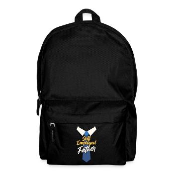 Self-employed father Freelancer Self-employed - Backpack - black - Front