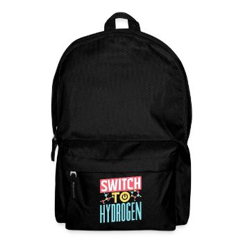 Switch to hydrogen hydrogen energy element - Backpack - black - Front