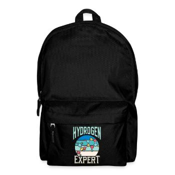Expert en hydrogène Énergie des éléments hydrogène - Sac à dos - noir - Devant