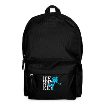 Eishockey - Rucksack - Schwarz - Vorne