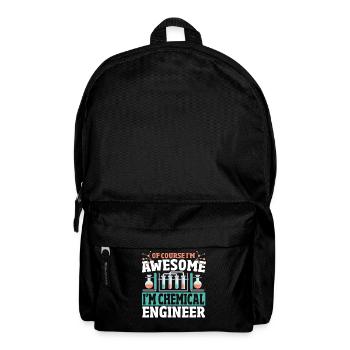 I'm Chemical Engineer Chemical Engineering Chemist - Backpack - black - Front
