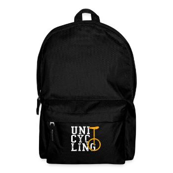 Unicycle - Backpack - black - Front