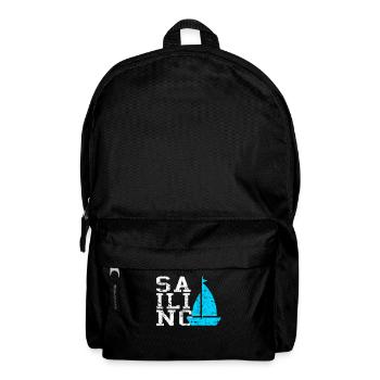 Segeln - Rucksack - Schwarz - Vorne