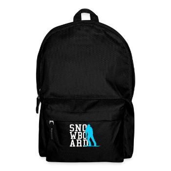 Planche à neige - Sac à dos - noir - Devant