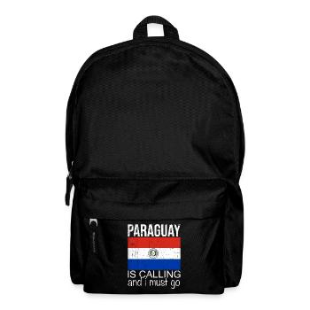 Paraguay Spruch - Rucksack - Schwarz - Vorne