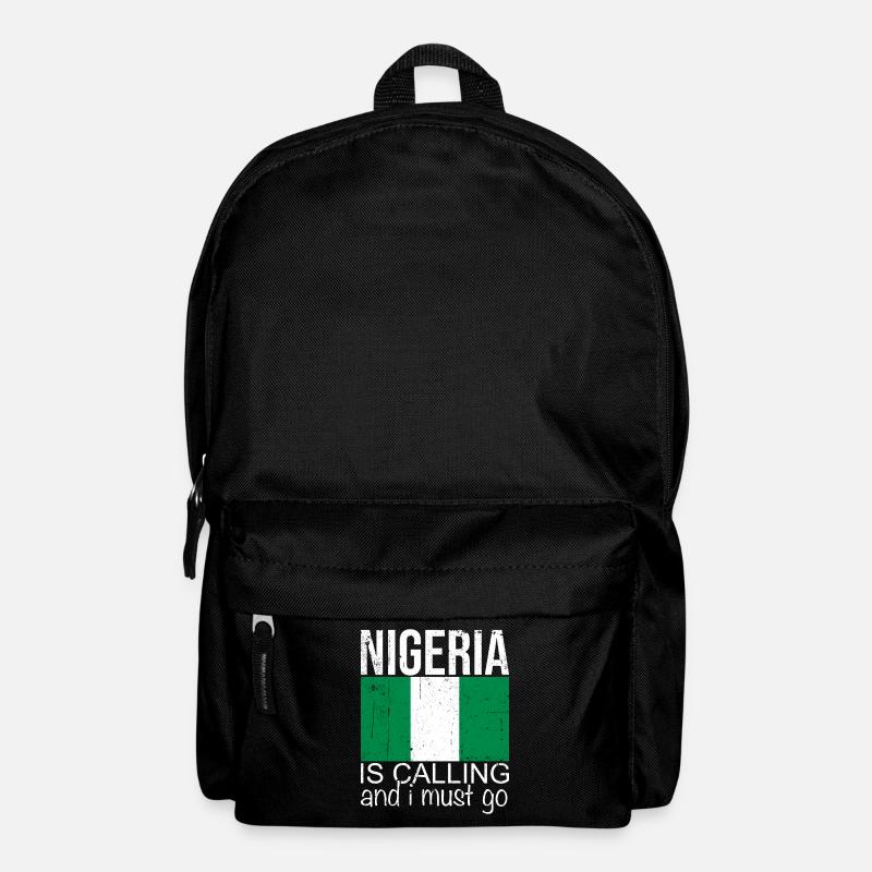 Nigeria Saying - Backpack - black
