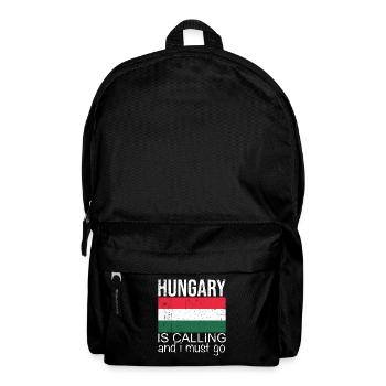 Ungarn Spruch - Rucksack - Schwarz - Vorne