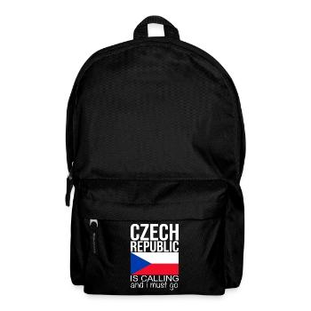 Tchéquie - Sac à dos - noir - Devant