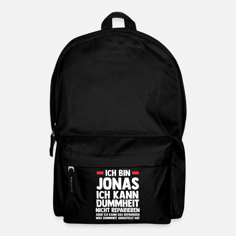 Jonas - Rucksack - Schwarz