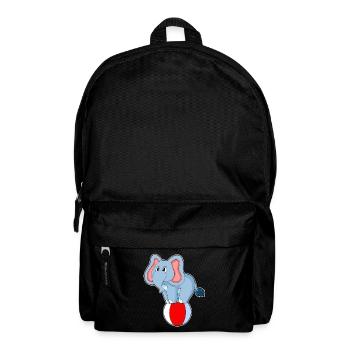 Elephant Workout Gymnastics Fitness - Backpack - black - Front