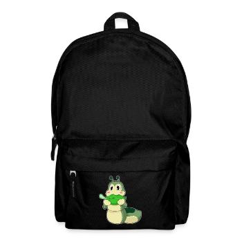 Feuille de nourriture de chenille - Sac à dos - noir - Devant