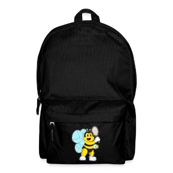 Bee Tennis Racket Sport - Backpack - black - Front