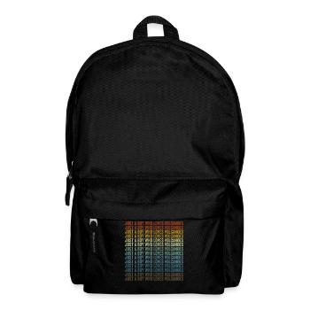 Just a boy who loves volcanoes - Backpack - black - Front