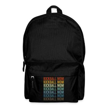 Kickball Mama Kickball Spieler Mama - Rucksack - Schwarz - Vorne