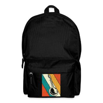Banjo Banjospieler Banjoist - Rucksack - Schwarz - Vorne