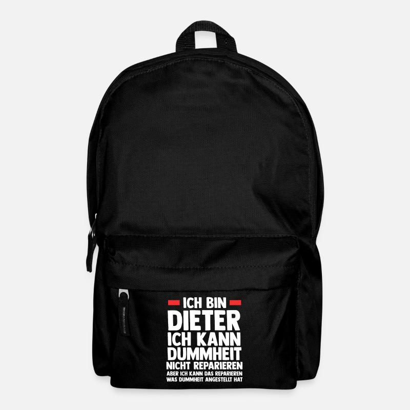 Dieter - Rucksack - Schwarz