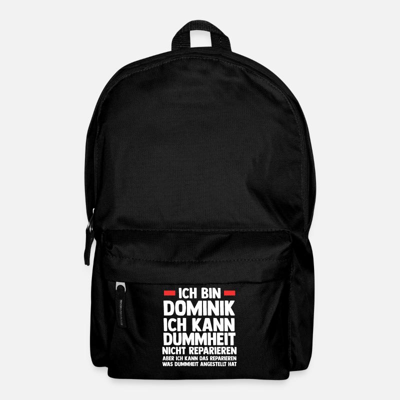 Dominik - Rucksack - Schwarz