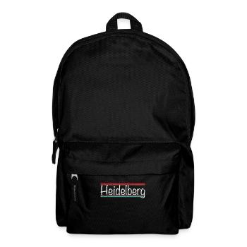 Heidelberg - Rucksack - Schwarz - Vorne
