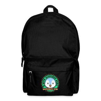 I love penguins just ok cute animal penguin - Backpack - black - Front