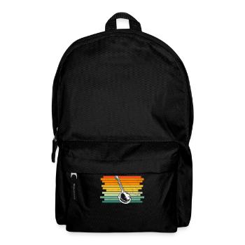 Banjo Banjospieler Banjoist - Rucksack - Schwarz - Vorne