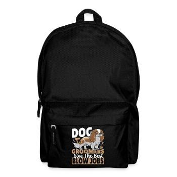Dog Groomers Dog Grooming Groomer - Backpack - black - Front