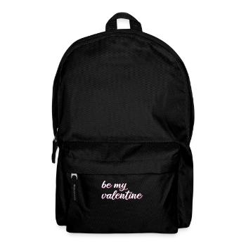 Valentinstag Spruch - Rucksack - Schwarz - Vorne