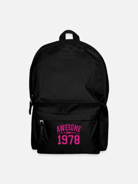 Awesome Since 1978 Geburtstag 1978 Vintage 1978 - Rucksack - Schwarz
