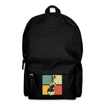 Cello Cellospieler Cellist - Rucksack - Schwarz - Vorne