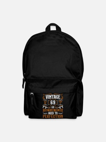 69. Geburtstag Vintage Retro - Rucksack - Schwarz